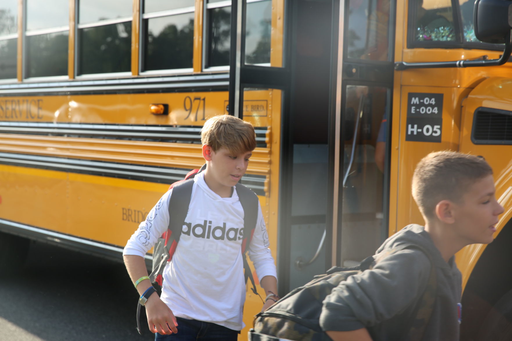 First Day at Upper Township Middle School